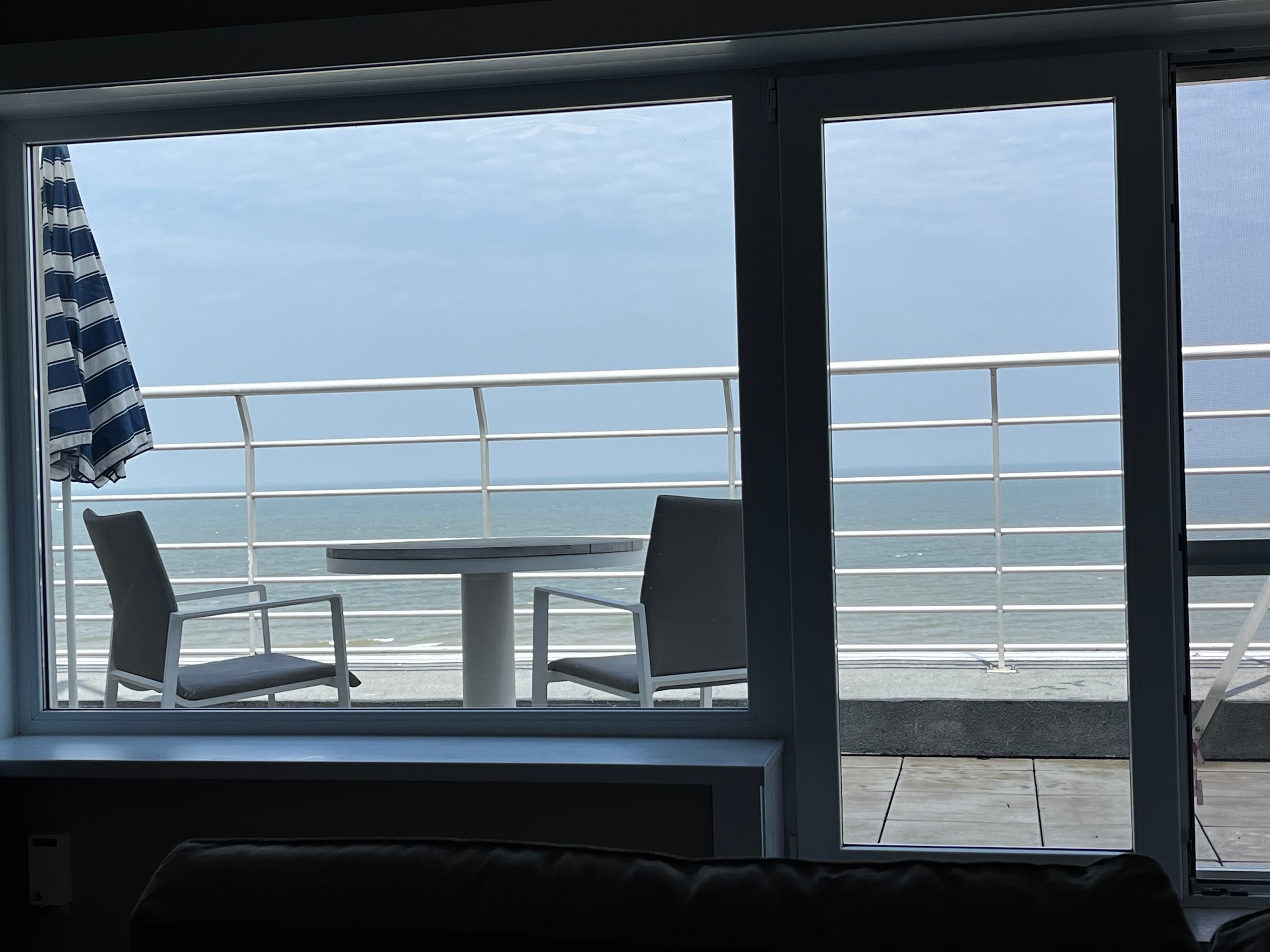 Terrace with panoramic sea view